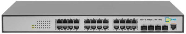 Управляемый POE Ethernet коммутатор уровня 2 - SNR-S2985G-24T-POE